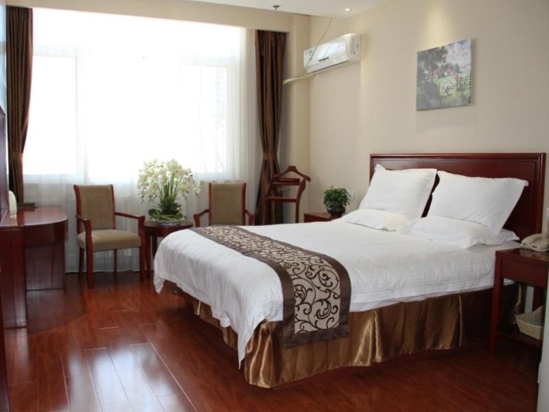 Greentree Inn Tianjin Jinghai Jinqiao International Trade Center Экстерьер фото