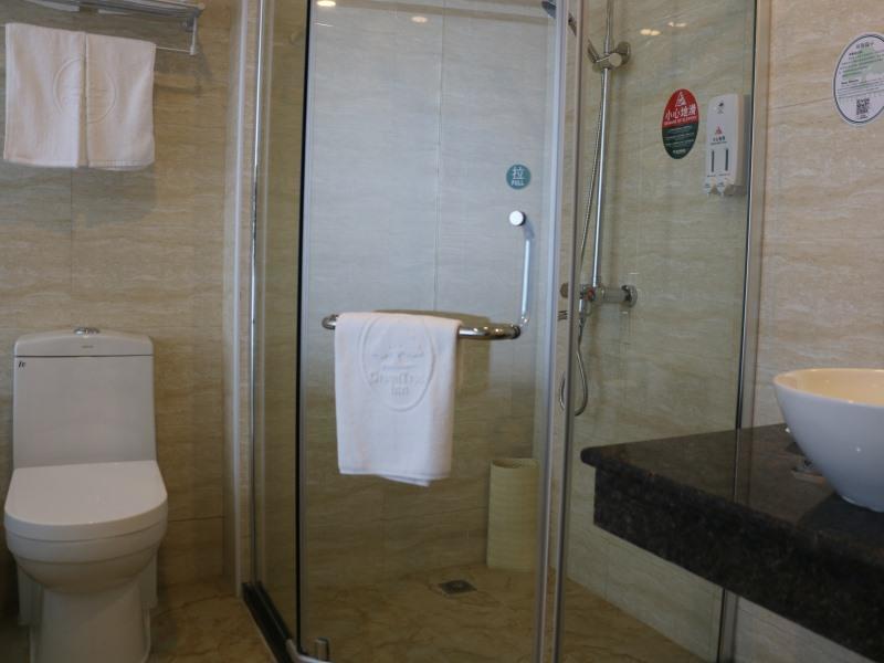 Greentree Inn Tianjin Jinghai Jinqiao International Trade Center Экстерьер фото