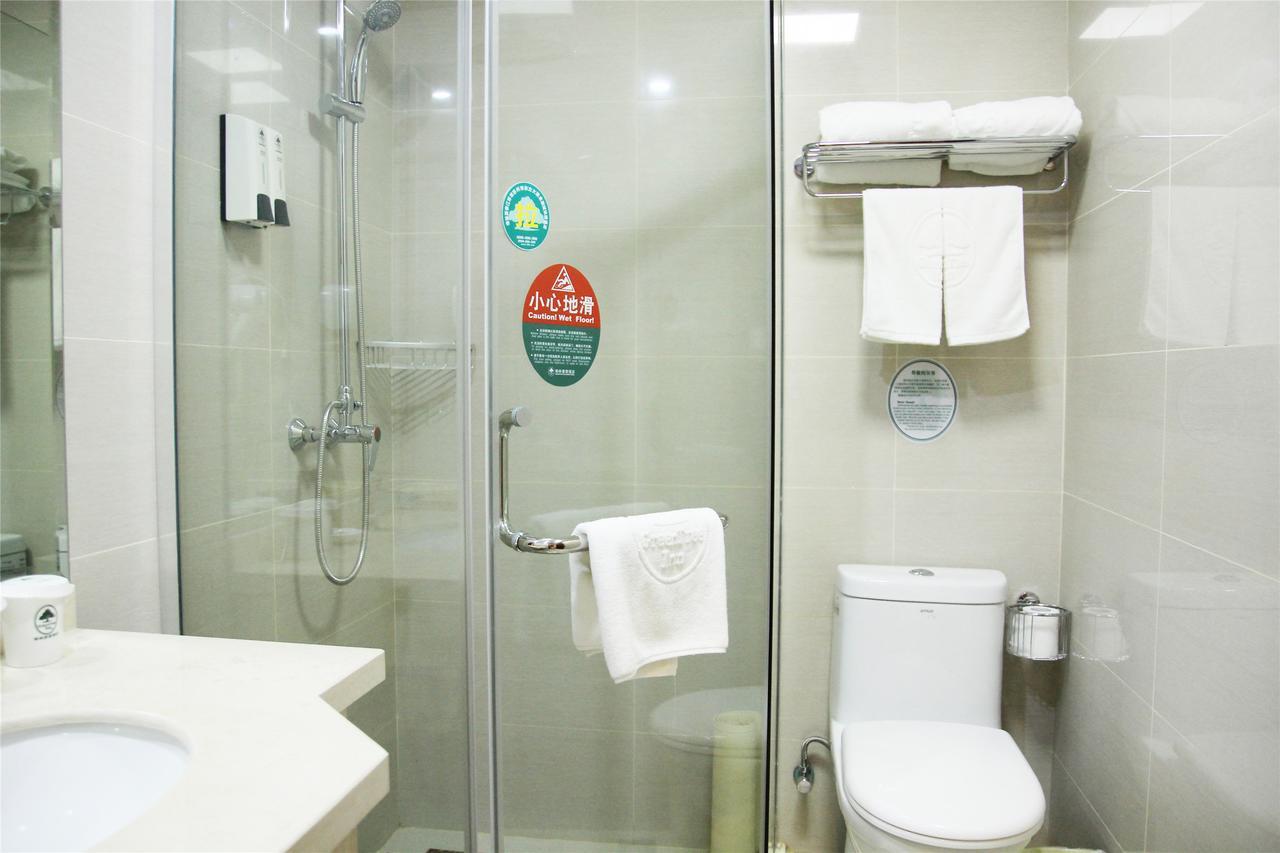 Greentree Inn Tianjin Jinghai Jinqiao International Trade Center Экстерьер фото