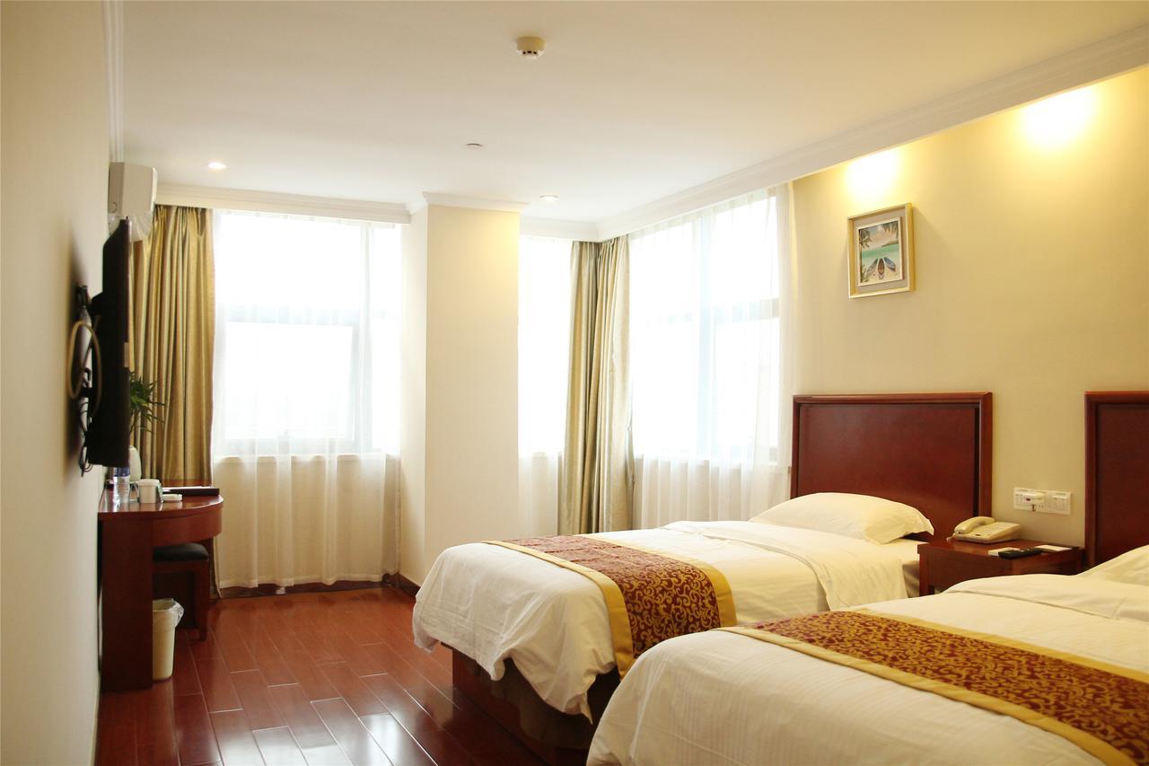 Greentree Inn Tianjin Jinghai Jinqiao International Trade Center Экстерьер фото