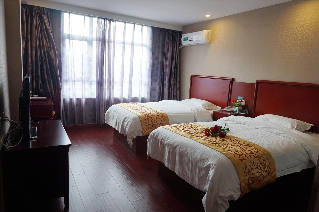 Greentree Inn Tianjin Jinghai Jinqiao International Trade Center Экстерьер фото