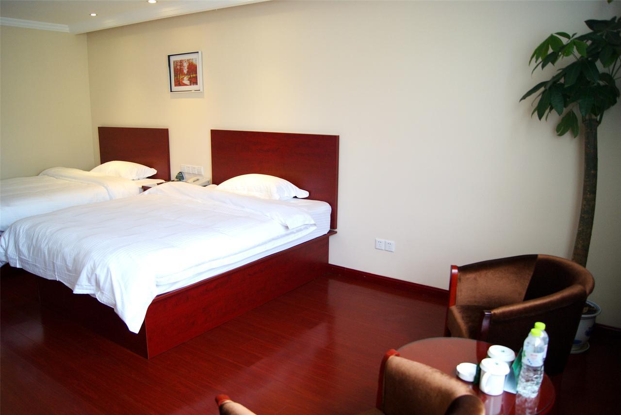 Greentree Inn Tianjin Jinghai Jinqiao International Trade Center Экстерьер фото