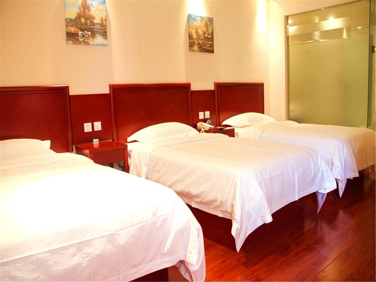 Greentree Inn Tianjin Jinghai Jinqiao International Trade Center Экстерьер фото