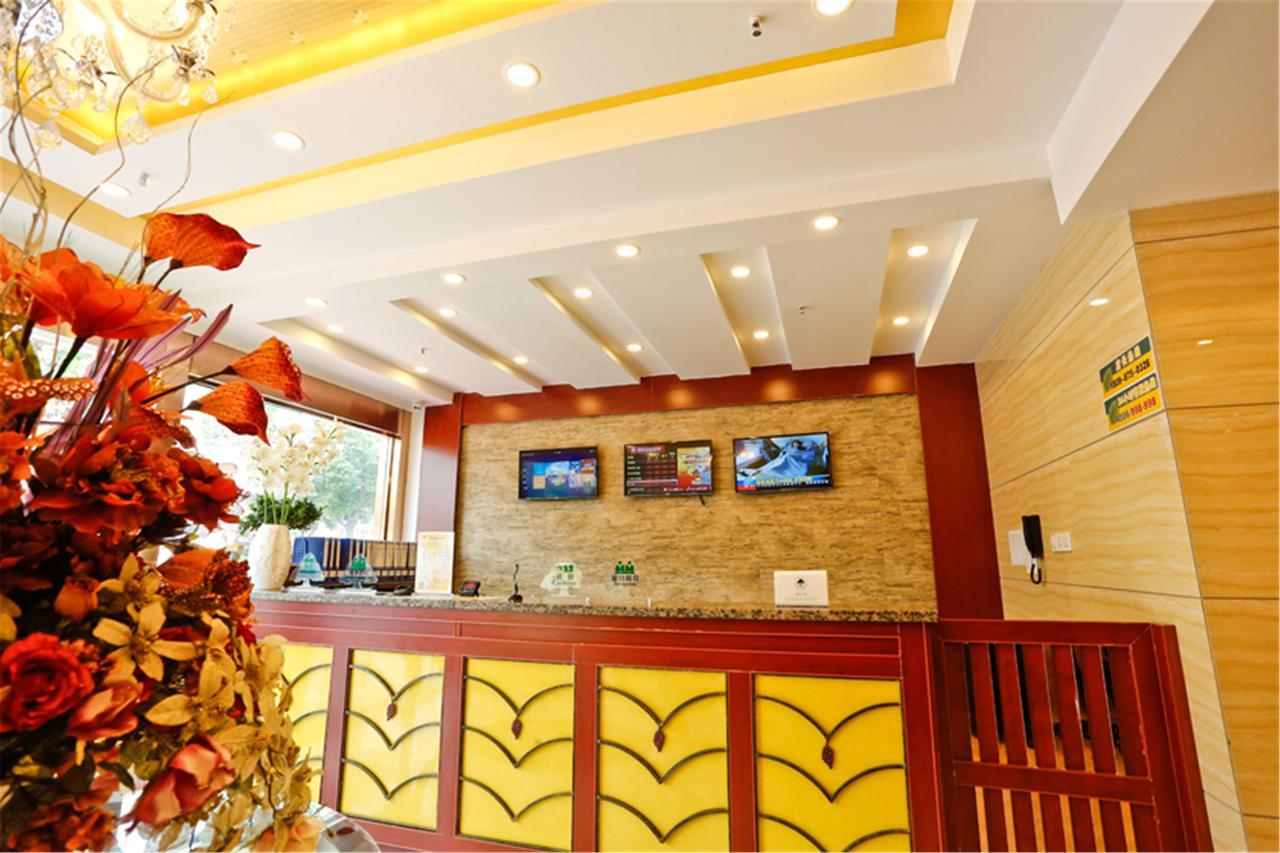 Greentree Inn Tianjin Jinghai Jinqiao International Trade Center Экстерьер фото