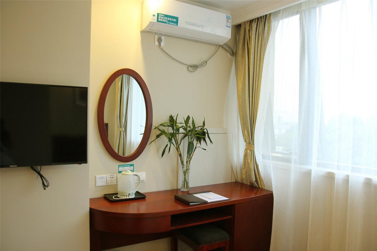 Greentree Inn Tianjin Jinghai Jinqiao International Trade Center Экстерьер фото