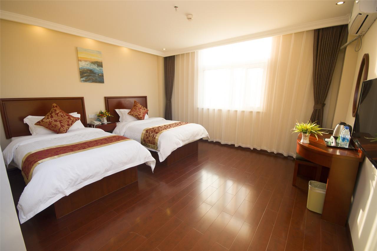 Greentree Inn Tianjin Jinghai Jinqiao International Trade Center Экстерьер фото