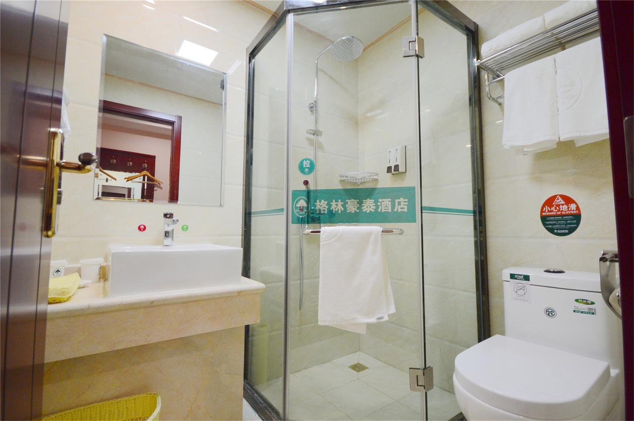 Greentree Inn Tianjin Jinghai Jinqiao International Trade Center Экстерьер фото