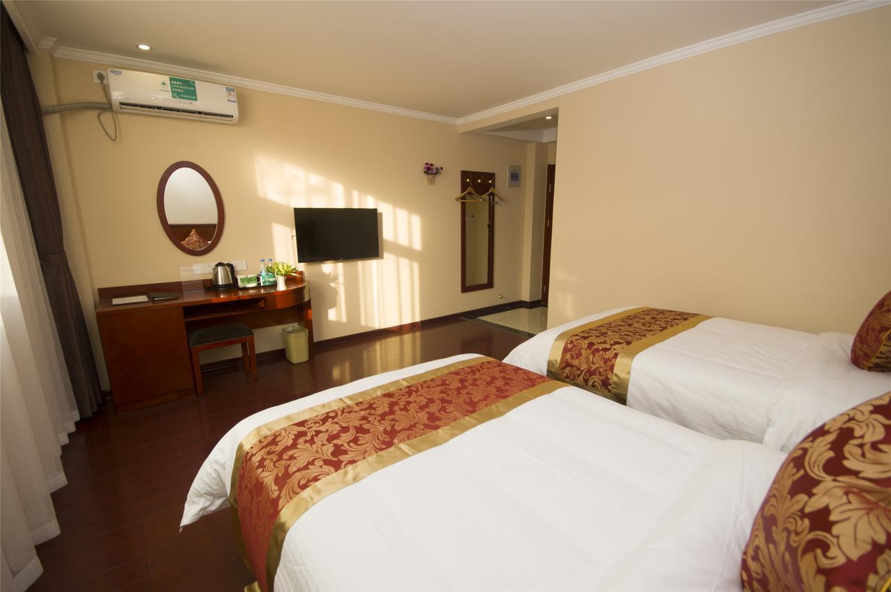 Greentree Inn Tianjin Jinghai Jinqiao International Trade Center Экстерьер фото